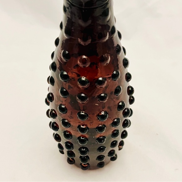 Mid-Century Amethyst Hobnail Bud Vase, Vintage, EUC - Picture 4 of 9